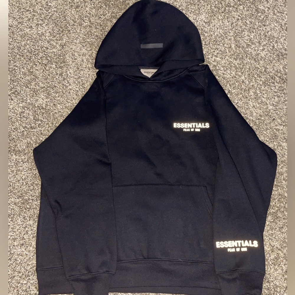 Fear of God Essentials Pullover Hoodie Black ( BRAND NEW)